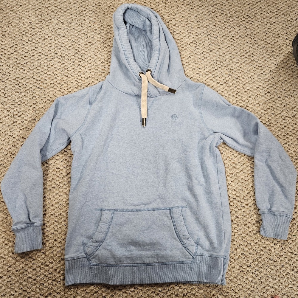 FAT FACE Pullover Blue Hooded Sweatshirt Hoodie Women's Size UK 6 - US 2